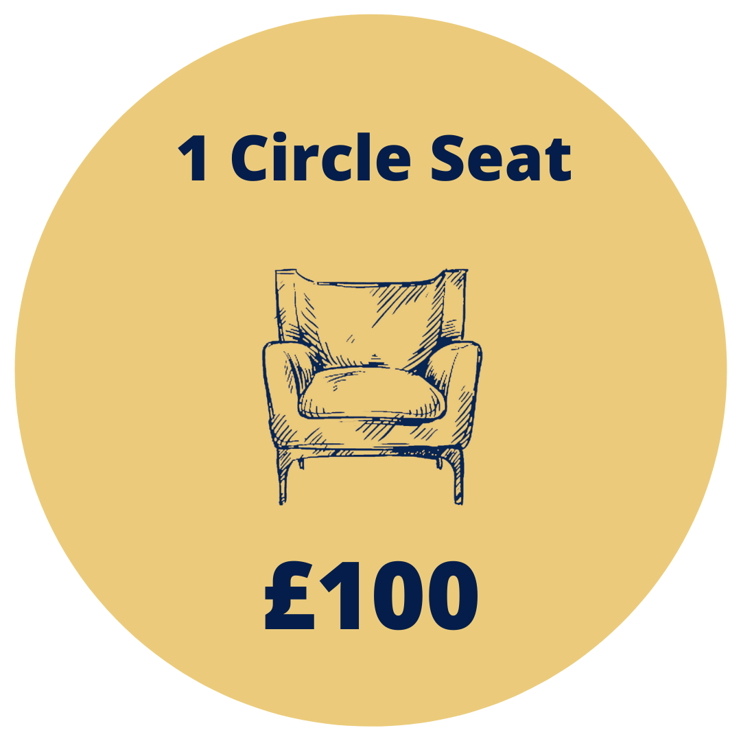 1 Circle Seat - £100